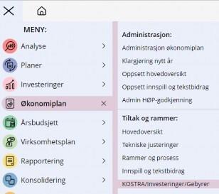 Skjermbilde fra Framsikt - Klikk for stort bilde