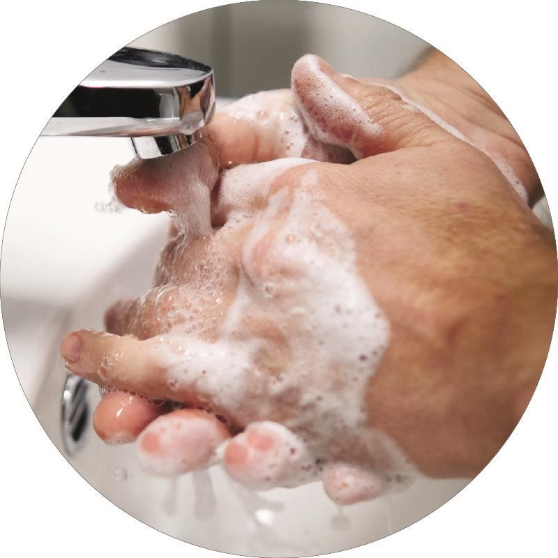 Vaske hendene - Klikk for stort bilde
