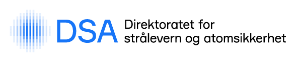 Logo: Direktoratet for strålvern og atomsikkerhet - Klikk for stort bilde