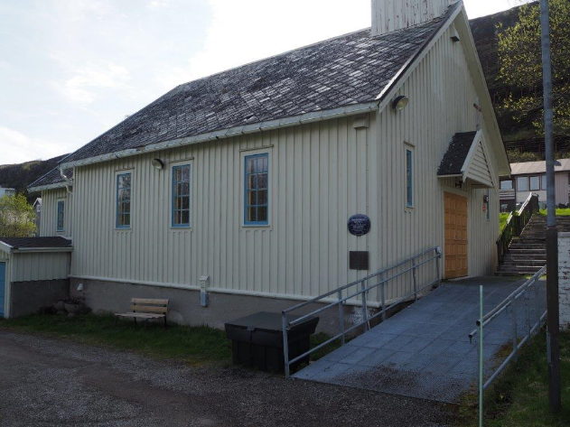 Hammerfest kapell - Klikk for stort bilde