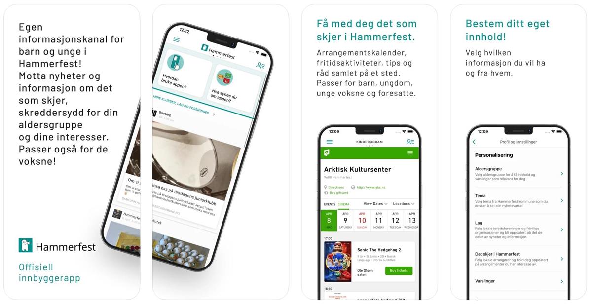 Skjermbilde fra app store