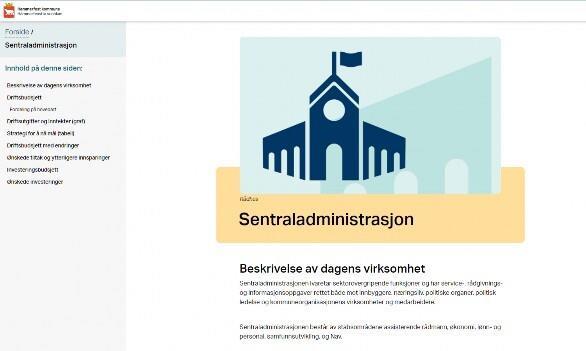 Skjermbilde fra Framsikt - Klikk for stort bilde