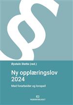 Bokforside: Ny opplæringslov 2024 - Klikk for stort bilde